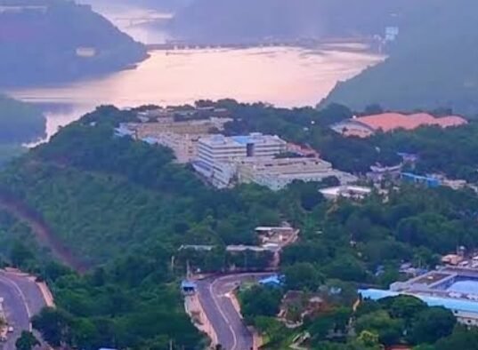 srisailam, sunnipenta, and krishna river