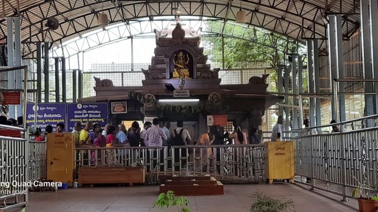 Sakshi Ganapathi Temple in Srisailam, Andhra Pradesh, a famous spiritual place visited by devotees of Lord Ganesha.